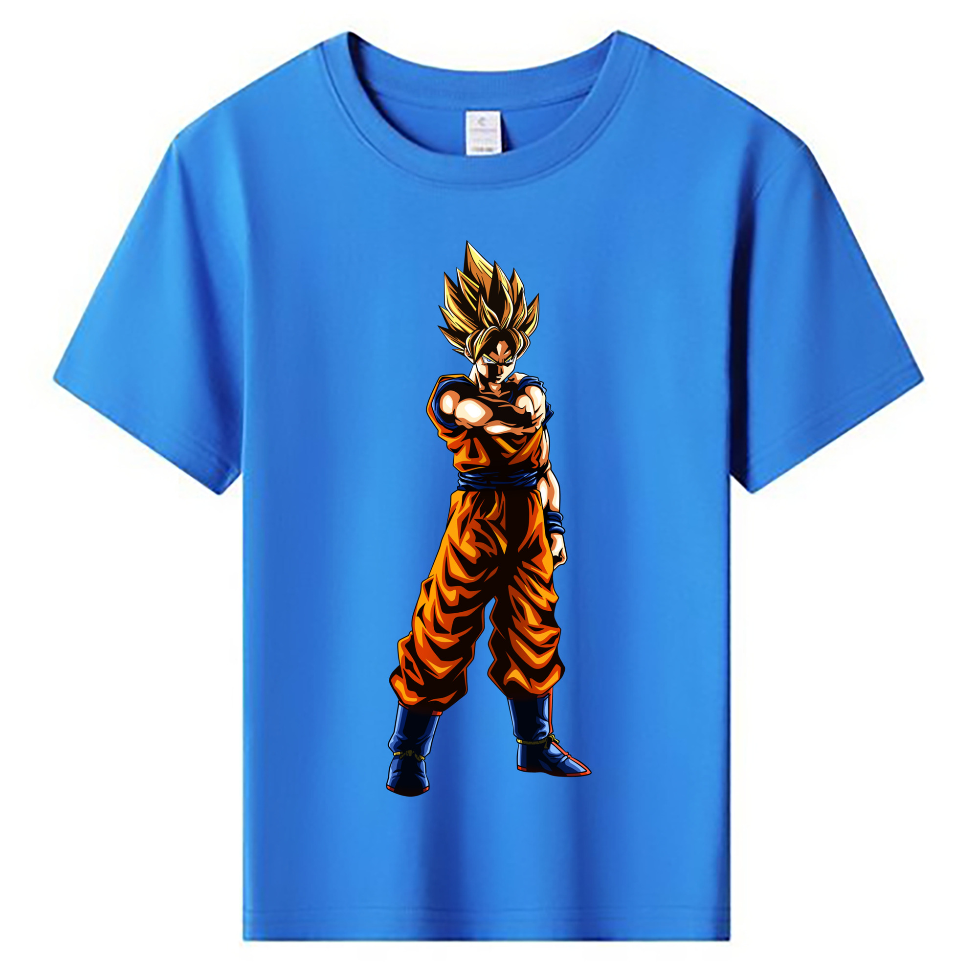 （画像用） ドラゴンボール 孫 悟飯（そんごはん）DRAGON BALL Son Gohan 綿100％キッズTシャツ（フロントプリント）
